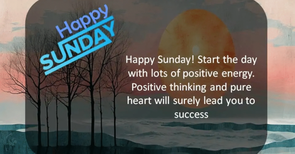 Beautiful Sunday Blessings