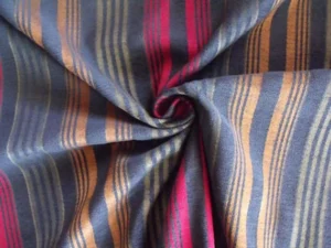 Chenille Stripe Fabric