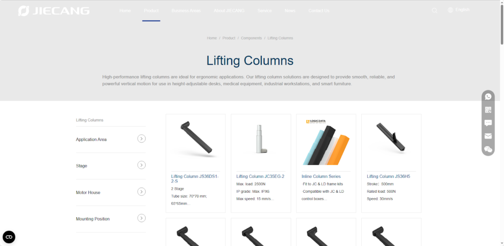 Lifting Columns