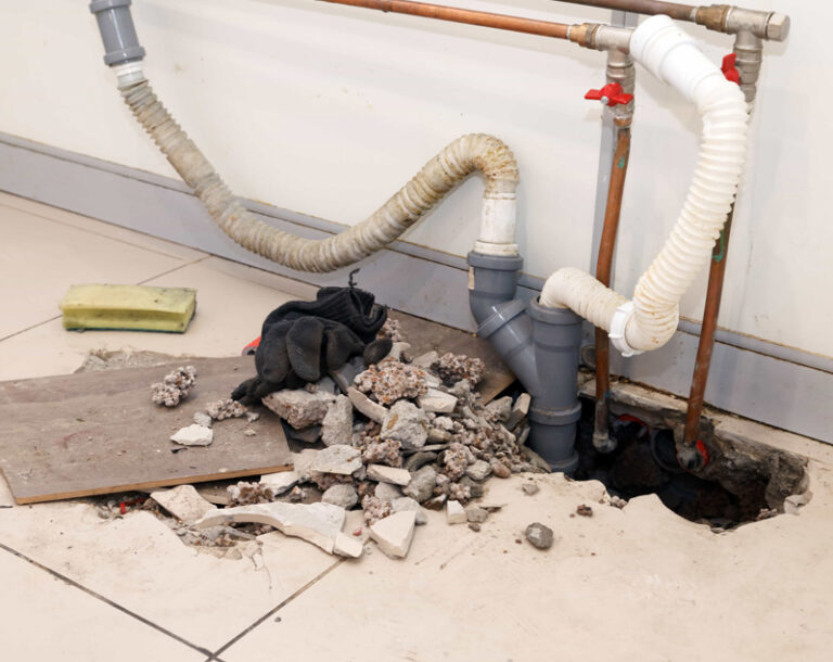 Concealed Pipe Leakage Repair